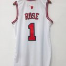 Derrick Rose Chicago Bulls Official Basketball Jersey White
