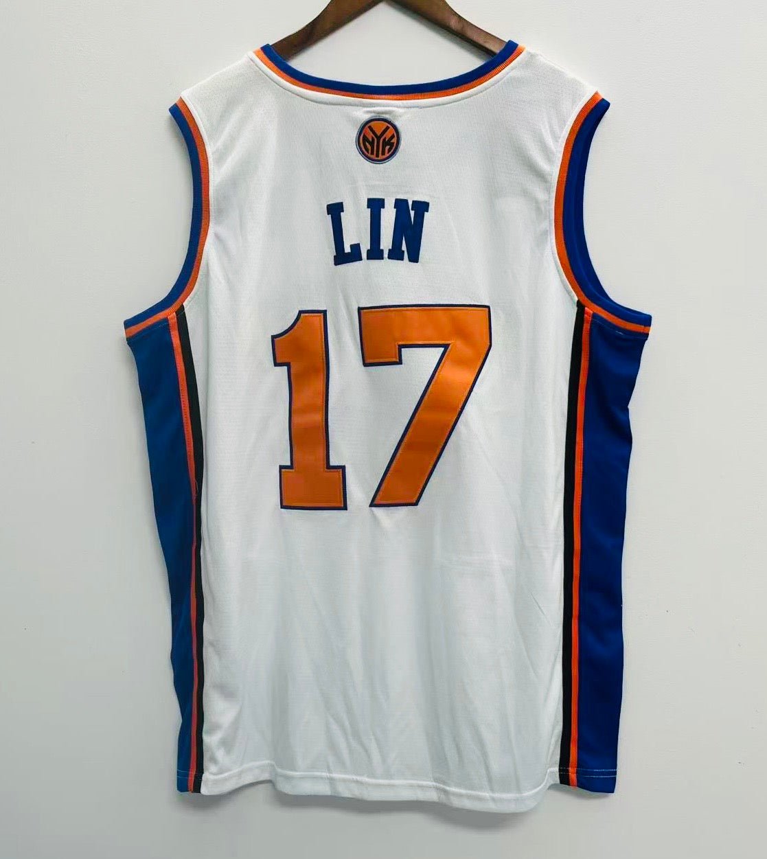 Jeremy Lin New York Knicks Official Basketball Jersey white