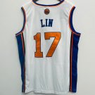 Jeremy Lin New York Knicks Official Basketball Jersey white
