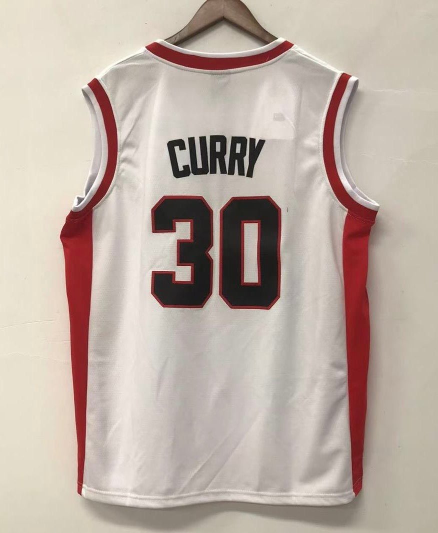 Stephen Curry Davidson Official NCAA jersey white