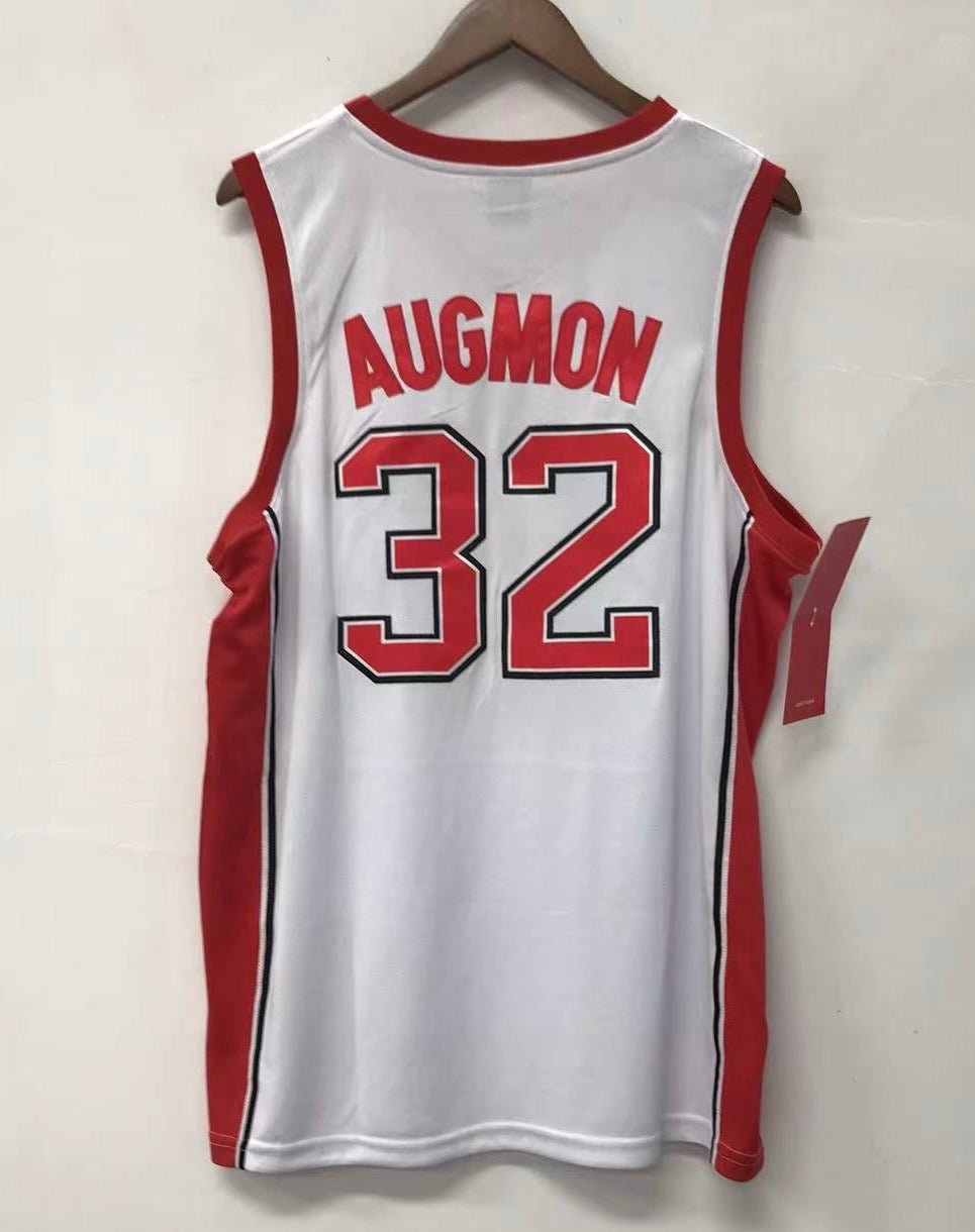 Stacey Augmon UNLV Runnin Rebels Jersey white