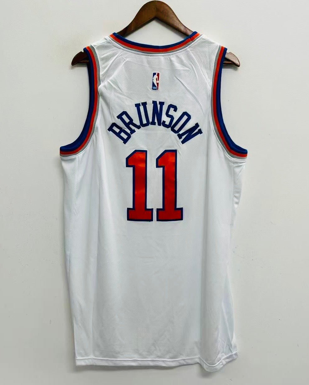 Jalen Brunson New York Knicks Official Basketball Jersey white