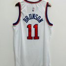 Jalen Brunson New York Knicks Official Basketball Jersey white