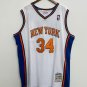 Charles Oakley New York Knicks Official Basketball Mitchell & Ness Jersey white