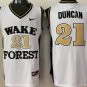 Tim Duncan Wake Forest Official NCAA Jersey