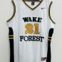Tim Duncan Wake Forest Official NCAA Jersey