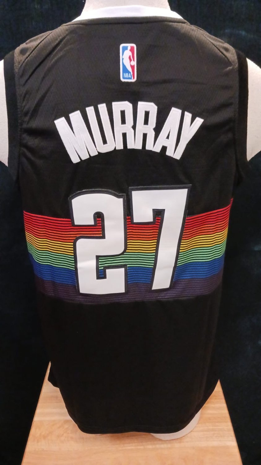 Jamal Murray Denver Nuggets Official Basketball Jersey black
