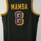 Kobe Bryant Los Angeles Jersey Black MAMBA snake skin