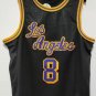 Kobe Bryant Los Angeles Jersey Black MAMBA snake skin
