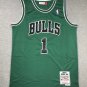 Derrick Rose Chicago Bulls Official Basketball Green St. Patrick&acirc;��s Day Jersey