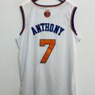 Carmelo Anthony New York Knicks Official Basketball Jersey white