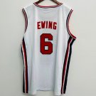 Patrick Ewing USA Olympic Basketball Jersey Mitchell & Ness white