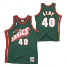 Shawn Kemp Seattle SuperSonics Official Basketball Mitchell & Ness retro Jersey