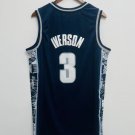 Allen Iverson Georgetown Hoyas Stitched blue Jersey