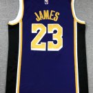 Lebron James Los Angeles Lakers Jersey purple #23