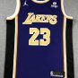 Lebron James Los Angeles Lakers Jersey purple #23