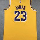 Lebron James Los Angeles Lakers Jersey yellow #23