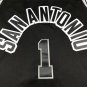 Victor Wembanyama San Antonio Spurs Official Basketball Jersey black