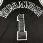 Victor Wembanyama San Antonio Spurs Official Basketball Jersey black