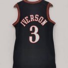 Allen Iverson Philadelphia 76ers Jersey Black Mitchell & Ness