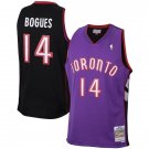 Muggsy Bogues Toronto Raptors Official Basketball Mitchell & Ness Jersey