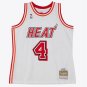 Rony Seikaly Miami Heat Official Basketball Mitchell & Ness Jersey