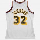 Magic Johnson Los Angeles Lakers Official Basketball Jersey WHITE