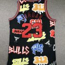 Michael Jordan Chicago Bulls Graffiti Jersey made by Mitchell & Ness