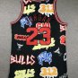 Michael Jordan Chicago Bulls Graffiti Jersey made by Mitchell & Ness