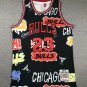 Michael Jordan Chicago Bulls Graffiti Jersey made by Mitchell & Ness