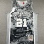 Tim Duncan San Antonio Spurs Official Basketball Jersey Mitchell & Ness