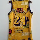 Kobe Bryant Los Angeles Lakers Graffiti Jersey made by Mitchell & Ness