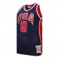 Michael Jordan 1984 USA Jersey Mitchell & Ness blue