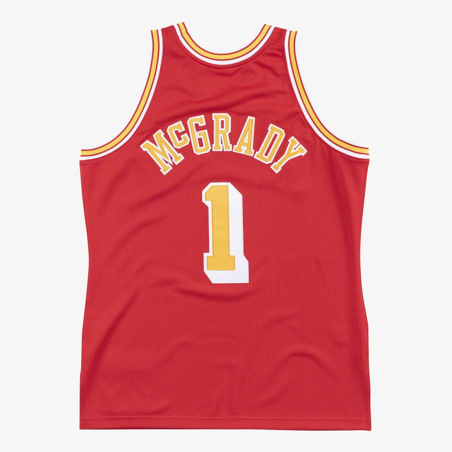 Tracy McGrady Houston Rockets Official Basketball Mitchell & Ness Jersey