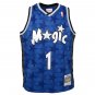 Tracy McGrady Orlando Magic Official Basketball Mitchell & Ness Jersey blue