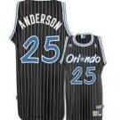 Nick Anderson Orlando Magic Official Basketball Mitchell & Ness Jersey black