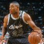 Nick Anderson Orlando Magic Official Basketball Mitchell & Ness Jersey black