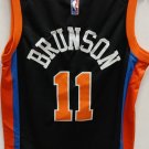 Jalen Brunson New York Knicks Official Basketball Jersey black