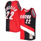 Clyde Drexler Portland Trailblazers Official Basketball Mitchell & Ness Jersey