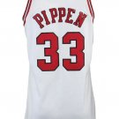Scottie Pippen Chicago Bulls Official Basketball Mitchell & Ness Jersey white