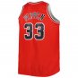 Scottie Pippen Chicago Bulls Official Basketball Mitchell & Ness red Retro Jersey