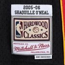 Shaquille O’Neal Miami Heat Official Basketball Mitchell & Ness Jersey Black
