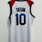 Jayson Tatum USA Olympic Basketball Jersey White