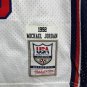 Michael Jordan 1992 USA Dream Team Jersey Mitchell & Ness White
