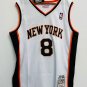 Latrell Sprewell New York Knicks Official Basketball Mitchell & Ness Jersey white