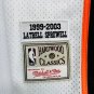 Latrell Sprewell New York Knicks Official Basketball Mitchell & Ness Jersey white