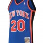 Allan Houston New York Knicks Official Basketball Mitchell & Ness Jersey