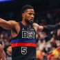 Malik Beasley Detroit Pistons Official Basketball Jersey