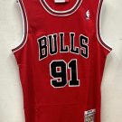 Dennis Rodman Chicago Bulls Official Basketball Jersey Mitchell & Ness