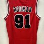 Dennis Rodman Chicago Bulls Official Basketball Jersey Mitchell & Ness